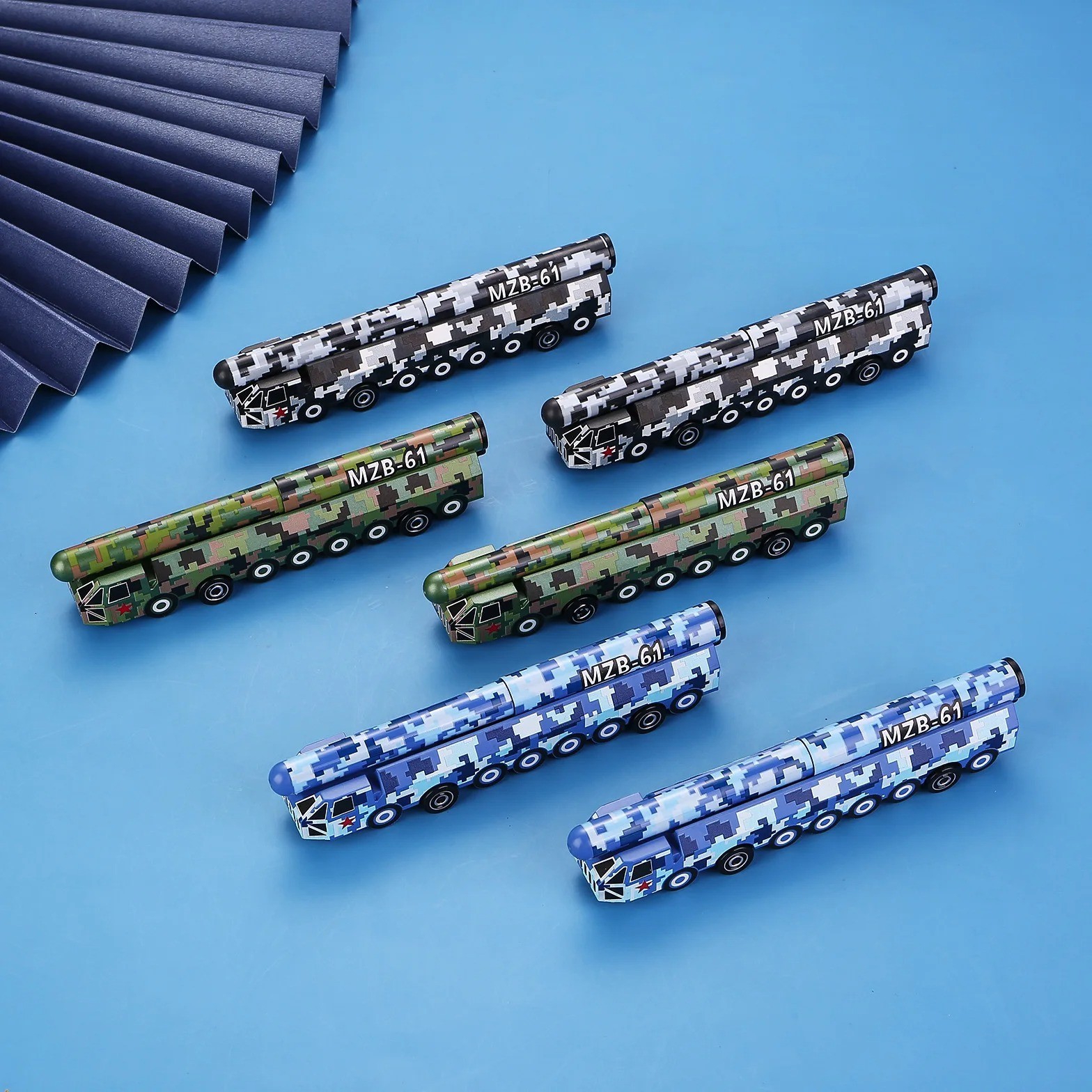 Dongfeng 61 Missile Design Gel Pen 0.5mm Creative Toy Model Pen RANDOM COLOR