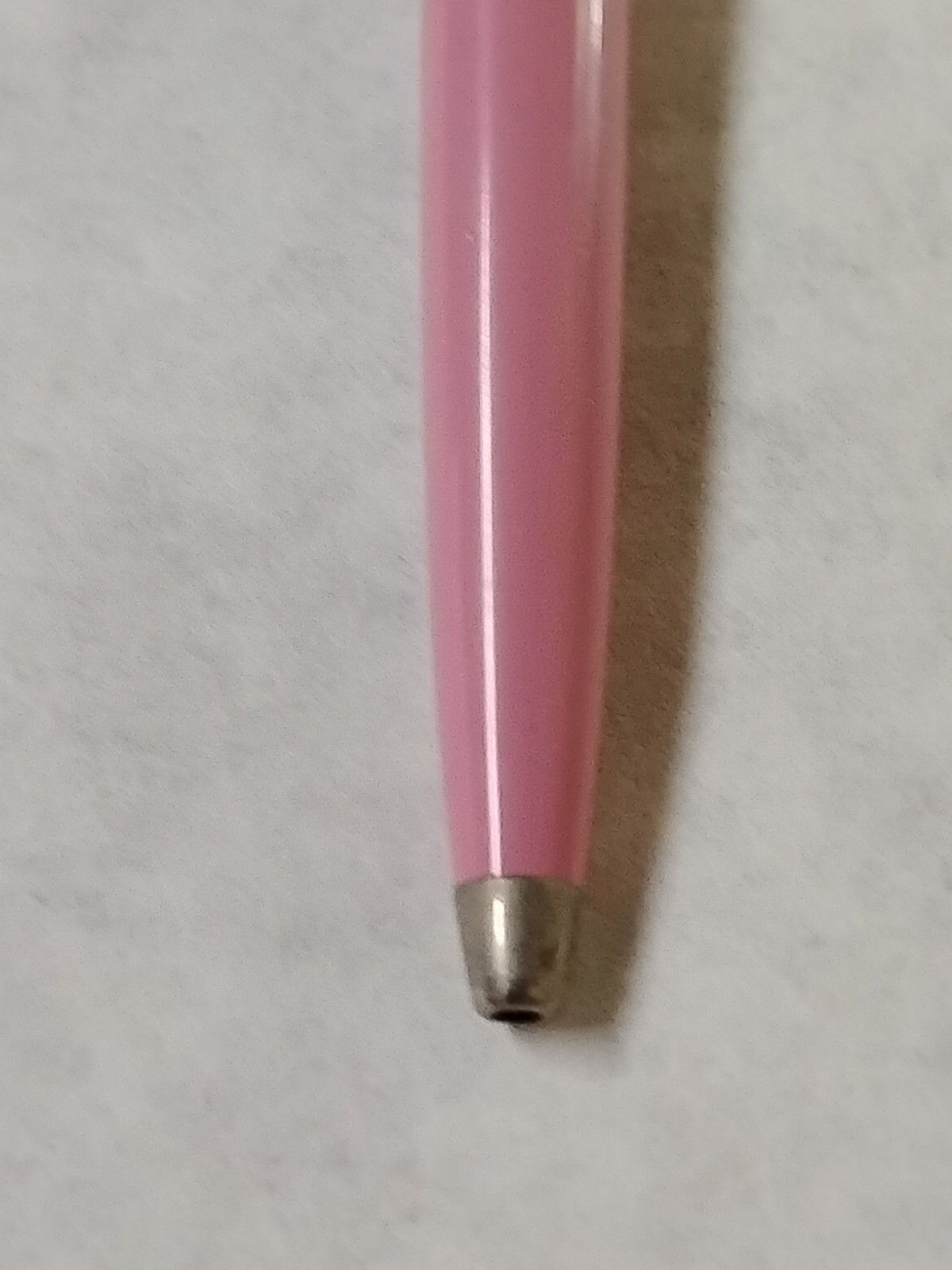 Vintage Paper Mate Vintage Double Heart Pink Ballpoint Pen #F4
