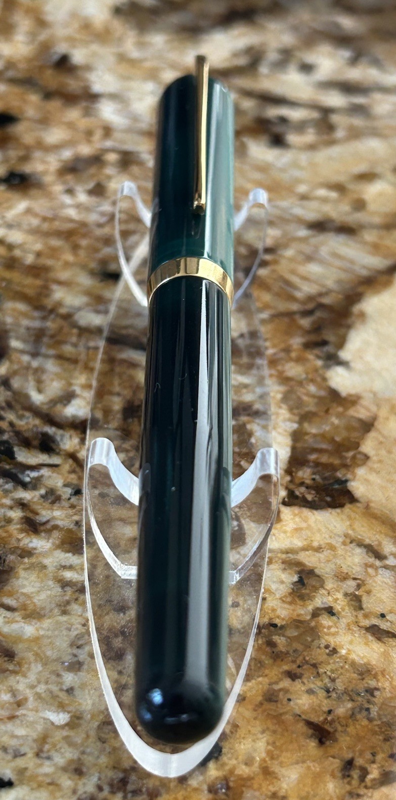 Visconti Pericle Green Pearlescent Rollerball Pen With Original Box. PRISTINE !!