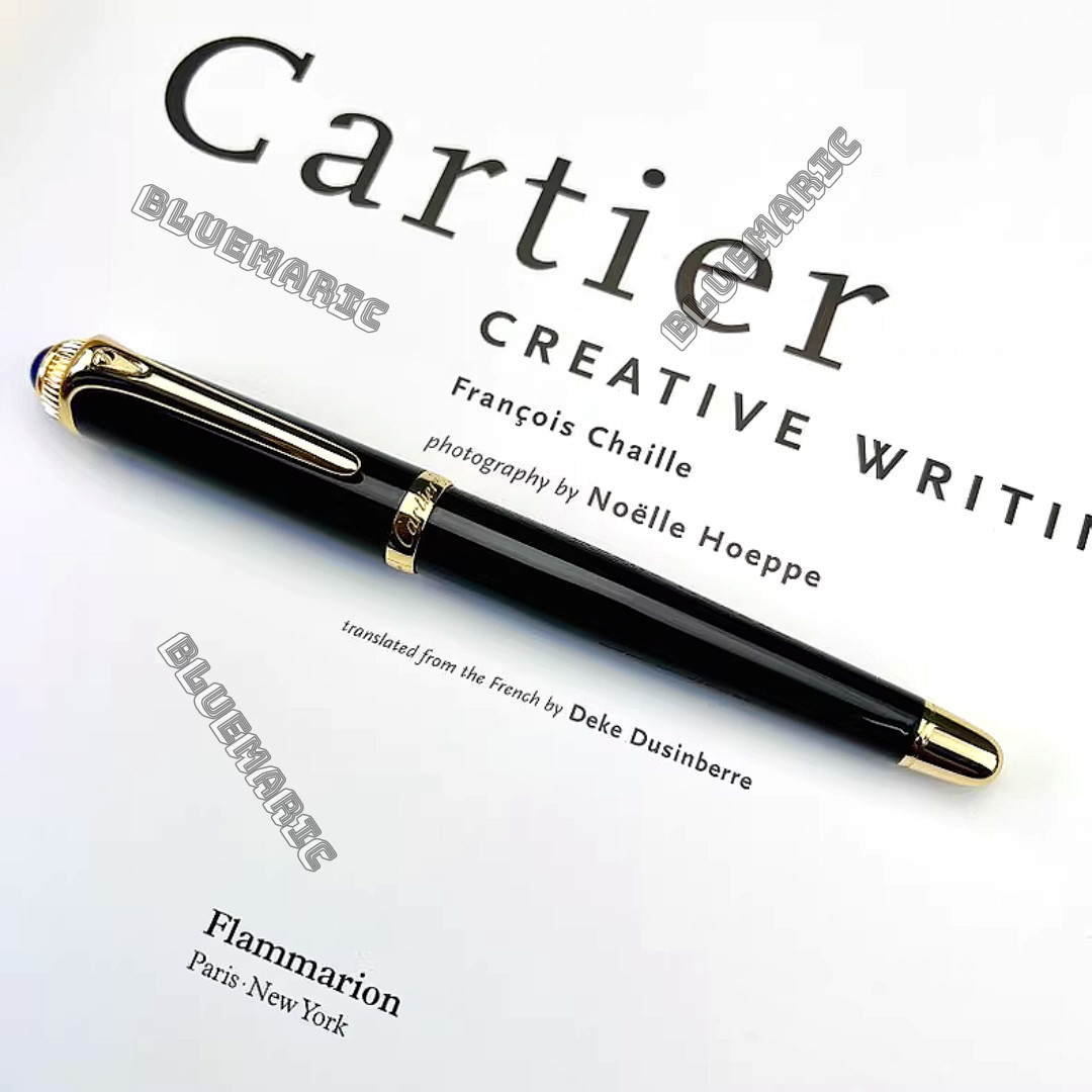 CARTIER Palladium Finish Rollerball Pen New In Box Luxury Executive Gift