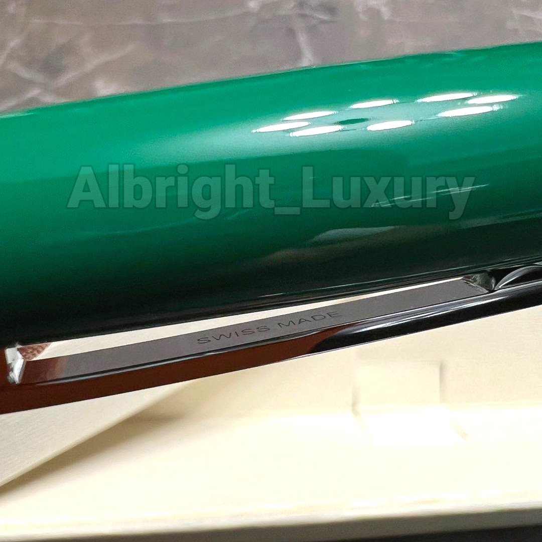 Rolex Emerald Executive Green Rollerball Pen AD VIP Gift