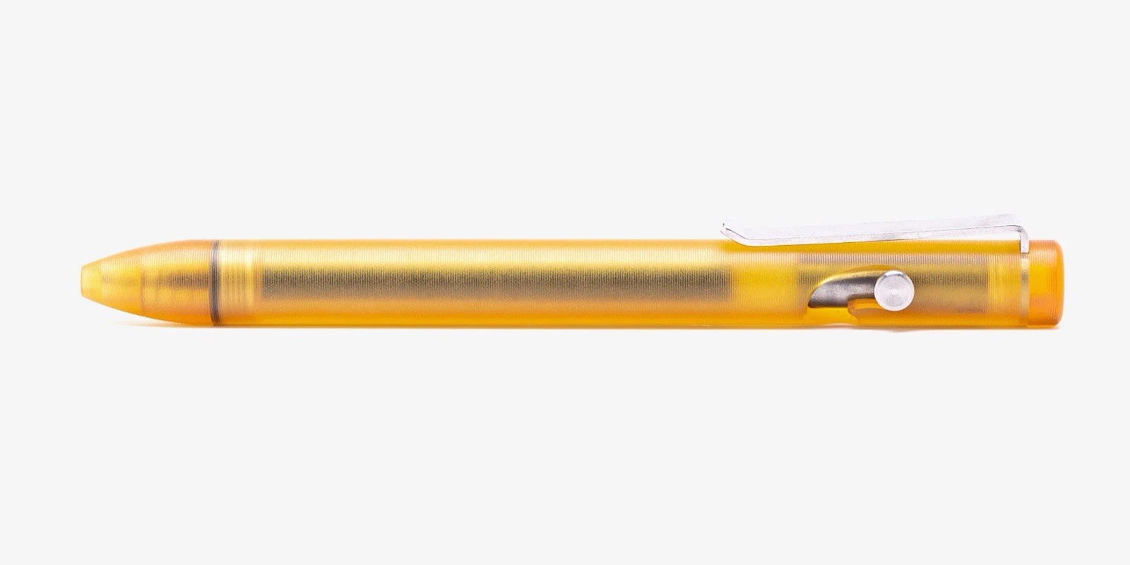 Tactile Turn Shop Series Natural Ultem Bolt Action Pen – Standard [5.6”]