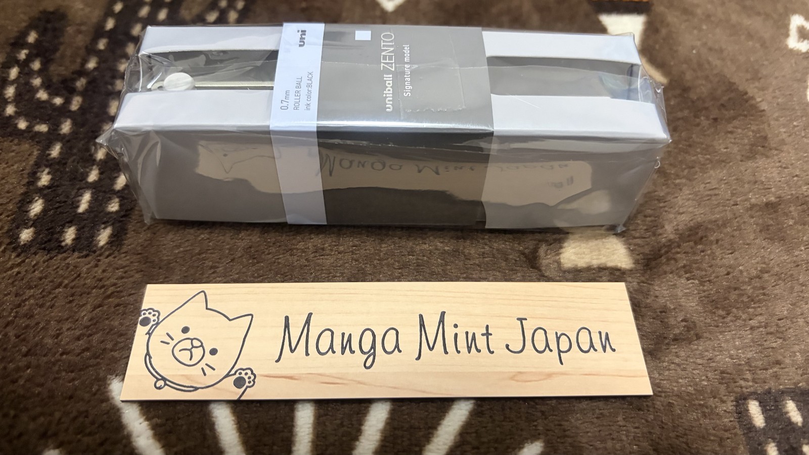 Mitsubishi Uni-ball ZENTO Signature Model Champagne Gold 0.7mm Ballpoint Pen