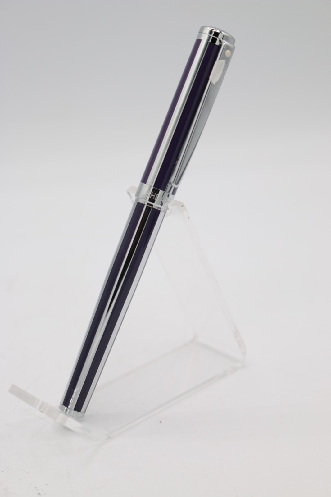 Sheaffer Intensity Purple Rollerball Pen Chrome Trim Violet Lacquer Model 9232-1
