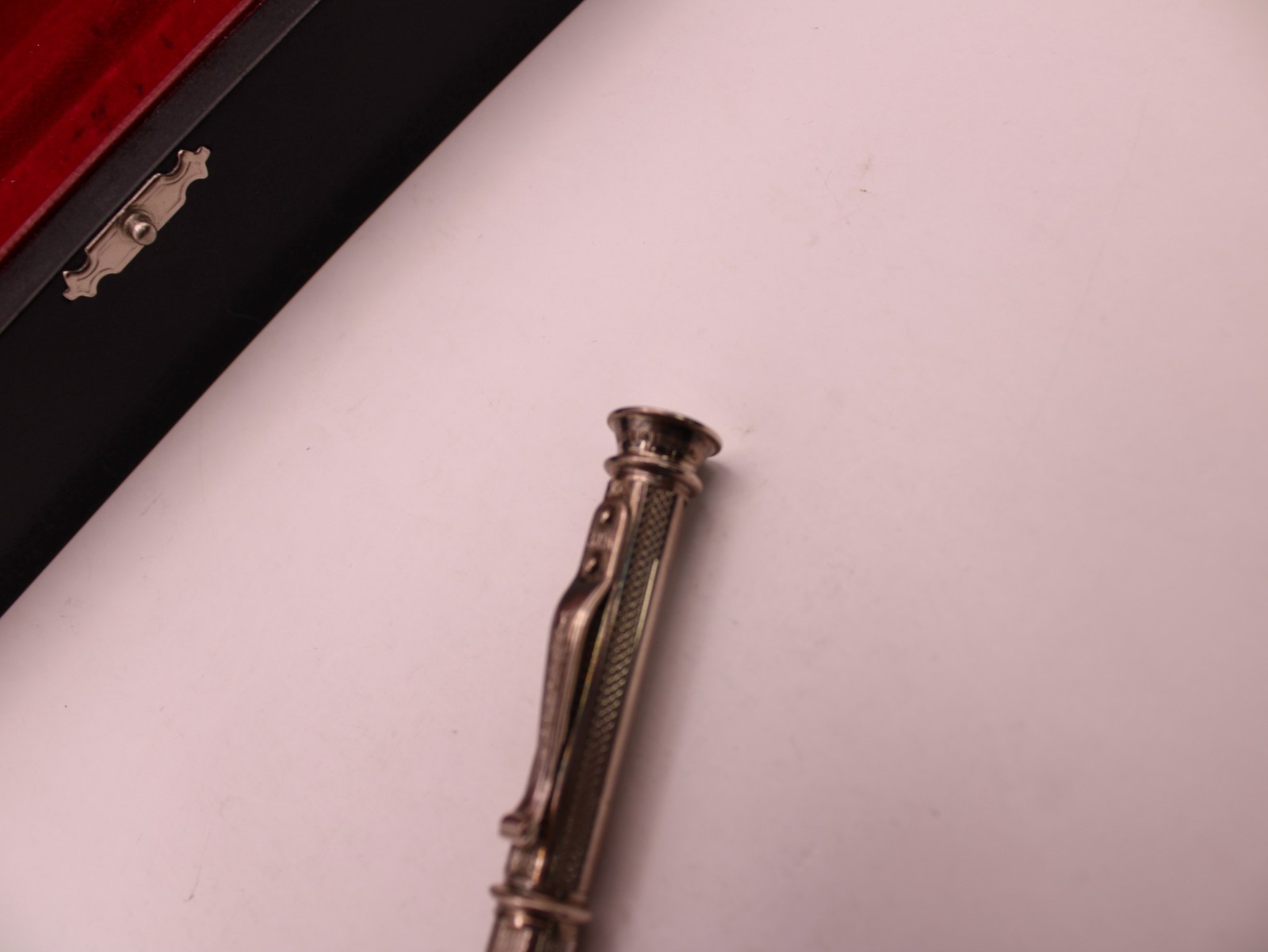 Yard – O- Led – Ambassador Ball Point Pen Sterling Silver – Inscribed