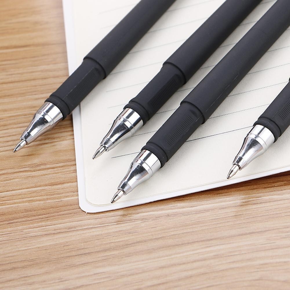 1PC Black Gel Pen Full Matte Water 0.5 Pens Writing Stationery Supply Office US@