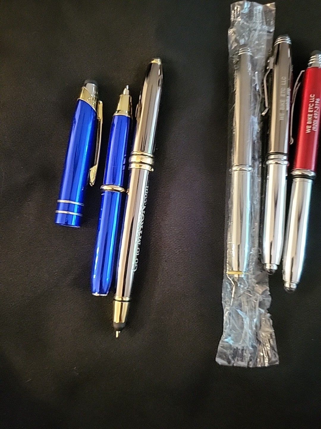 Lot of 5 Adler Stylist – LED Flashlight (4 Pens) Pens – See Description