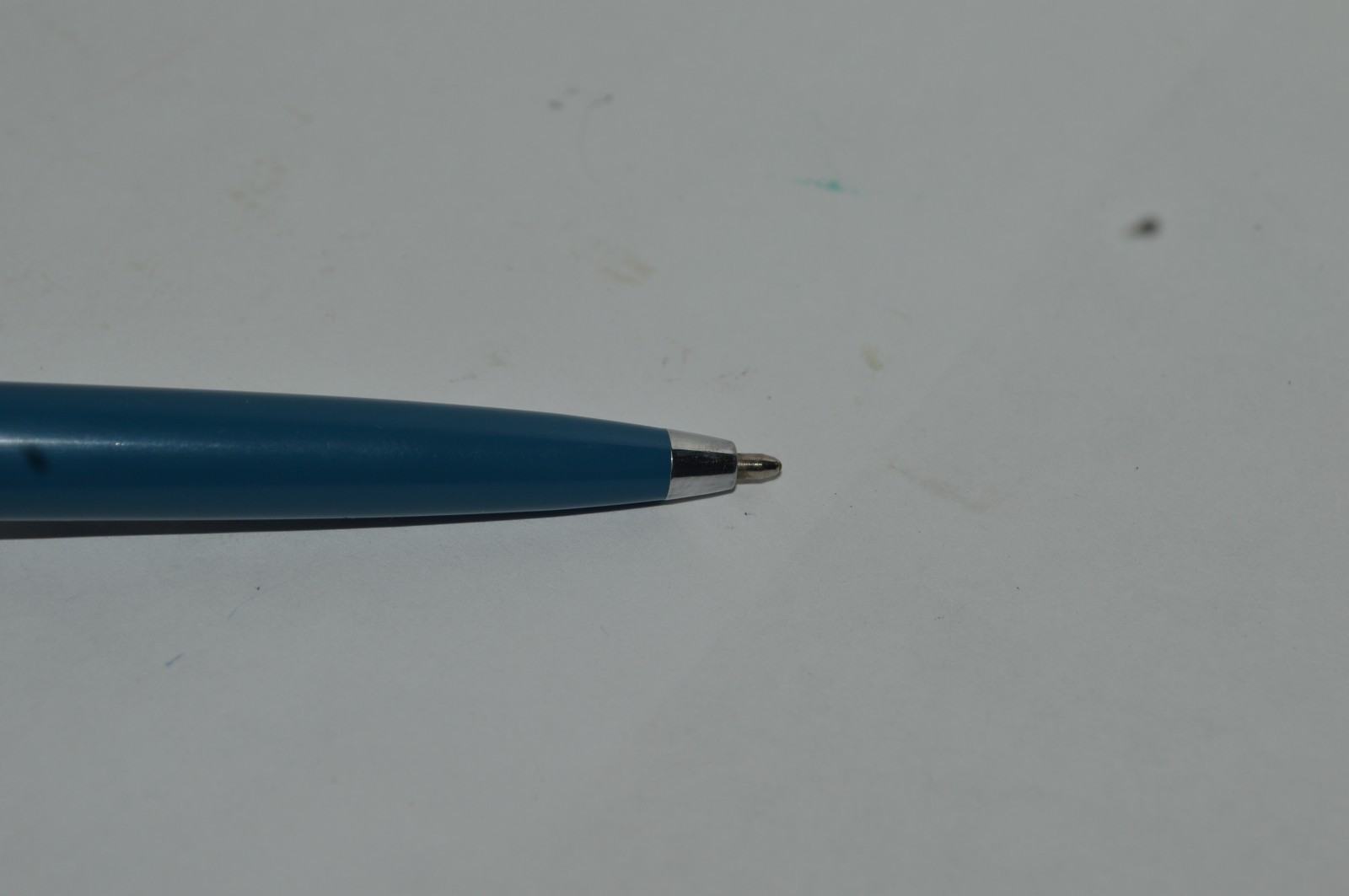 Paper Mate MALIBU Ballpoint Pen Dark Blue Color All Plastic Made In USA Ca 1980s