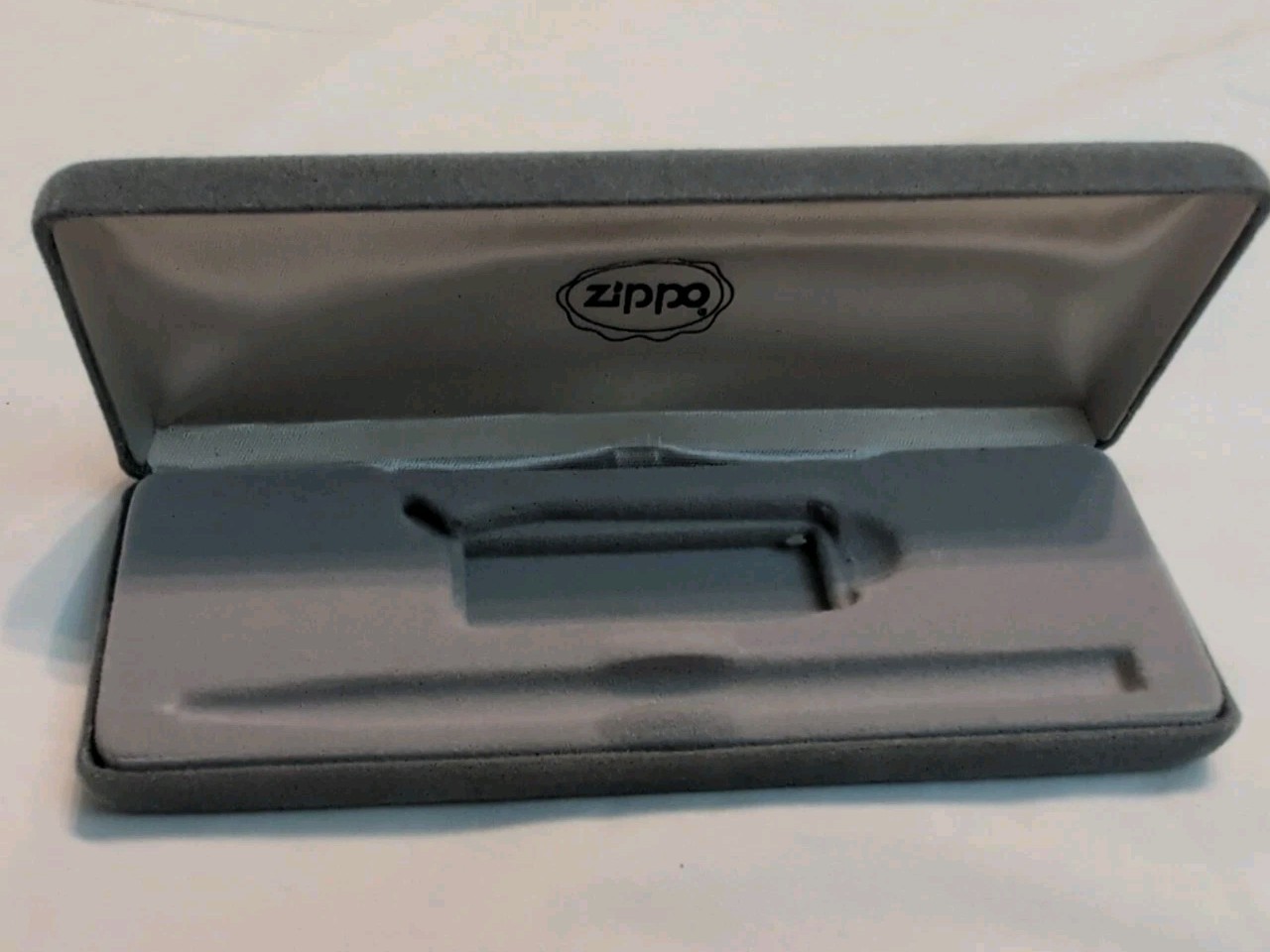 Zippo Pen Only Silver Tone in Case Ink Dry