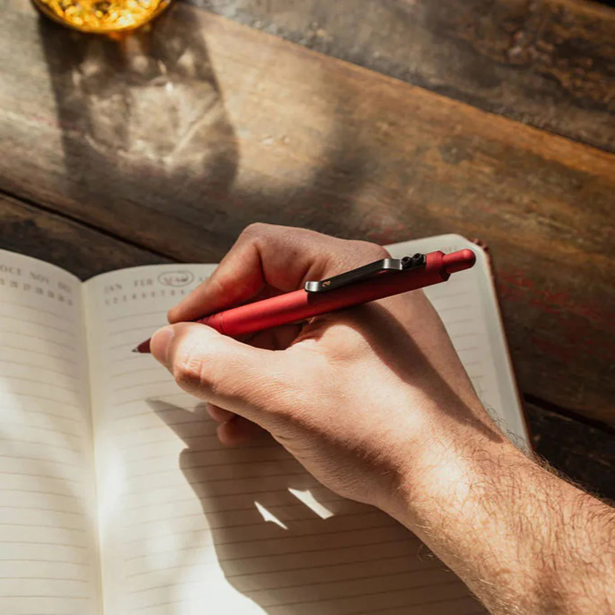 Everyman Grafton Ballpoint Pen, Super Matte, Oxblood