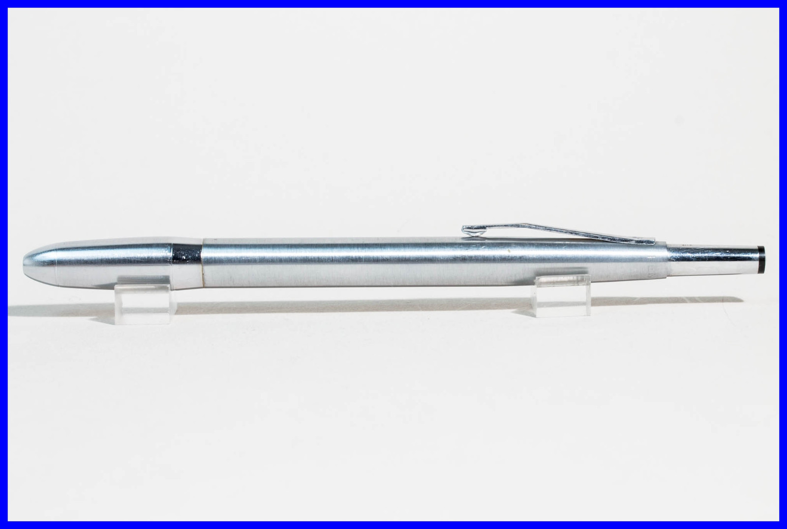 HUGE 1960’s space age design FEND all steel Ballpoint Pen / OVER SIZE