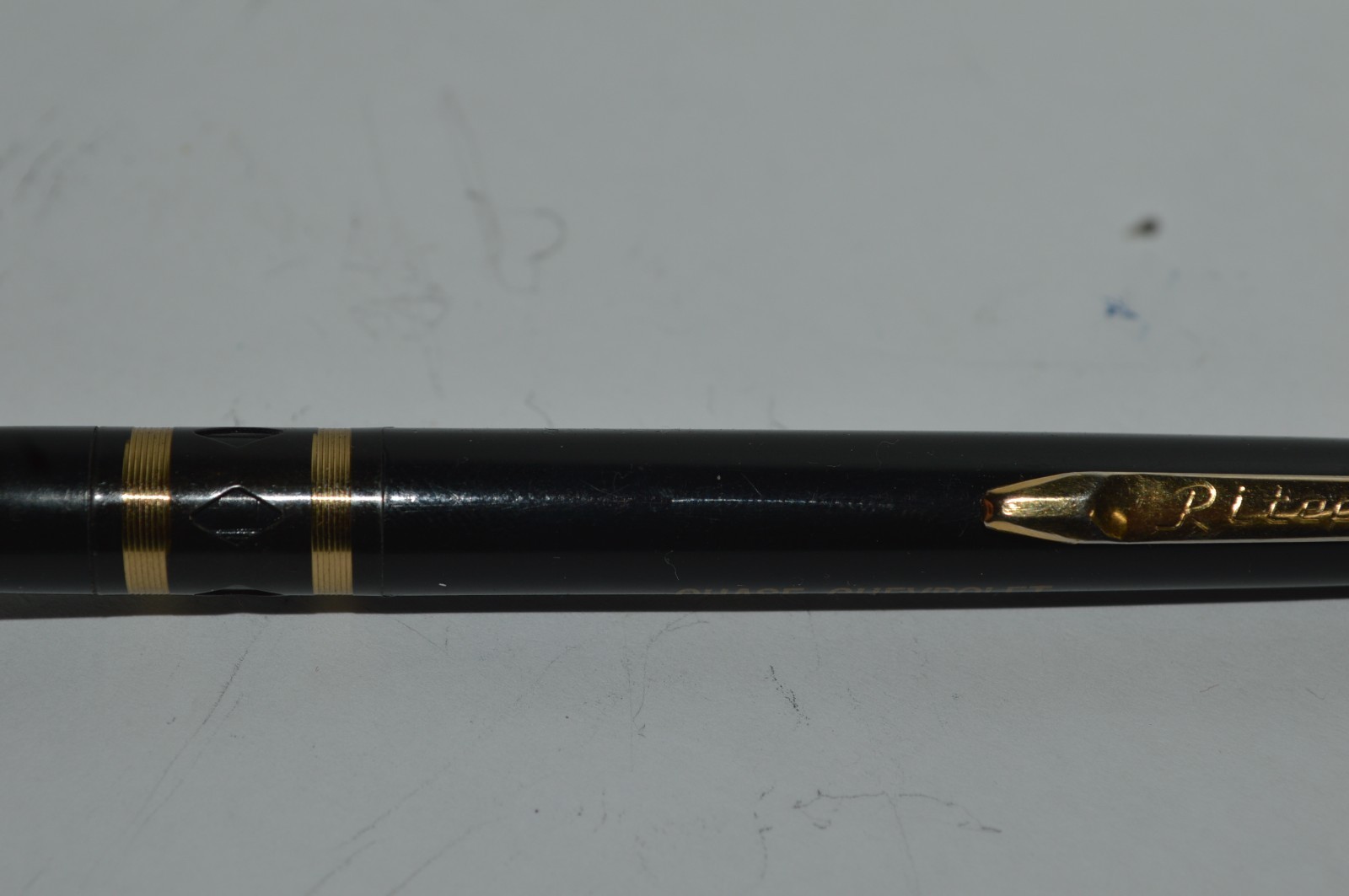 RITEPOINT Ballpoint Pen CHASE CHEVROLET Mandan ND USA Circa 1970’s