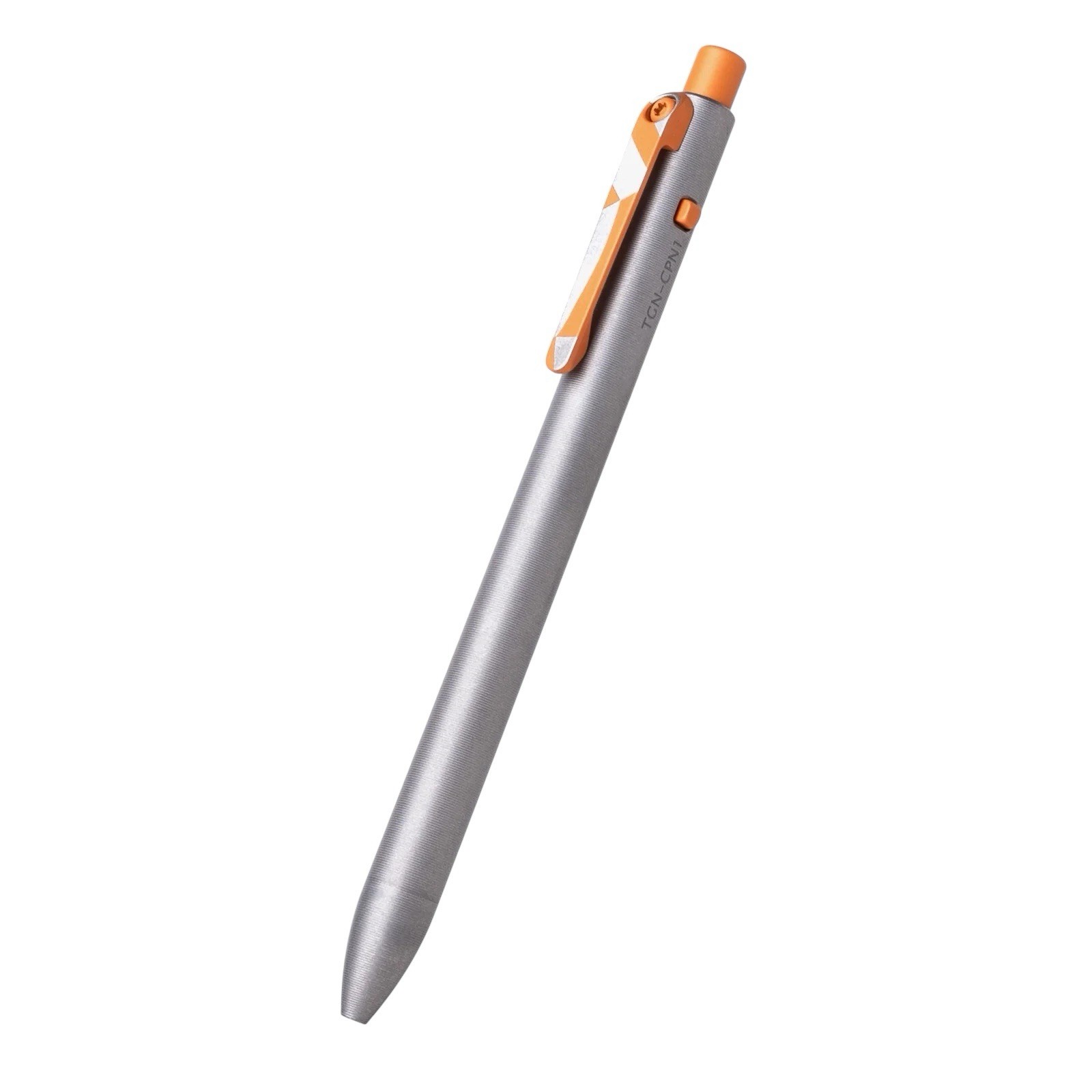 Tactile Turn x The Grey NATO Crew Pen Number 1 (CPN1) Ti Standard Side Click Pen