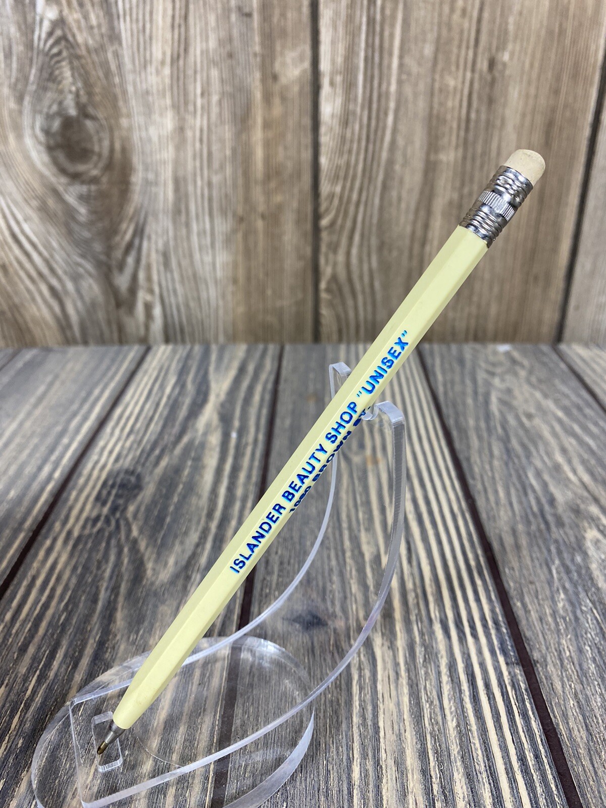Vintage Islander Beauty Shop Unisex Pen Advertisement