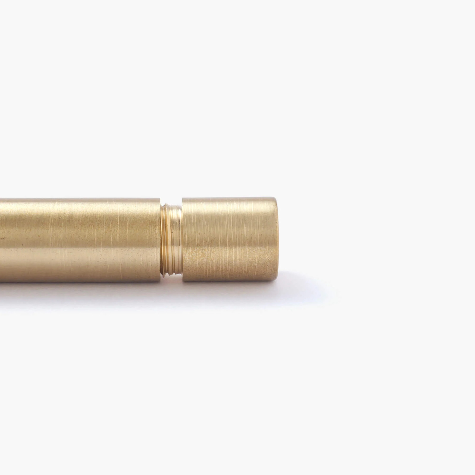 Kakimori Tz-1 B12 Brass Cap Ballpoint Pen 0.7mm Black Ink Japan