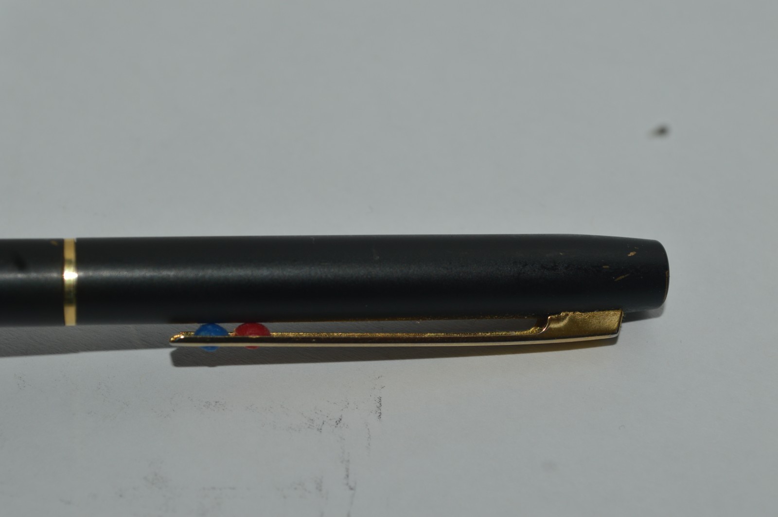 CHROMATIC Ballpoint Pen 2 Ink Reliance National The Choice Satin Black USA 1990s