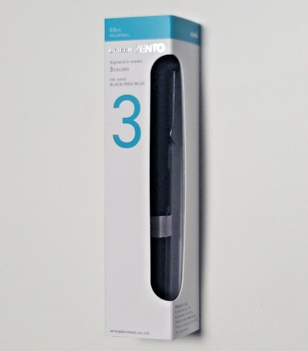 Mitsubishi uni-ball ZENTO Signature Model 3-Color Multi Ballpoint Pen 0.5mm