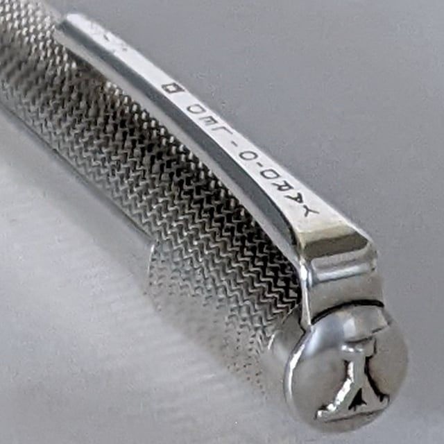 [Rare and discontinued model] Yard O Led ballpoint pen, 925 silver / Made in 195