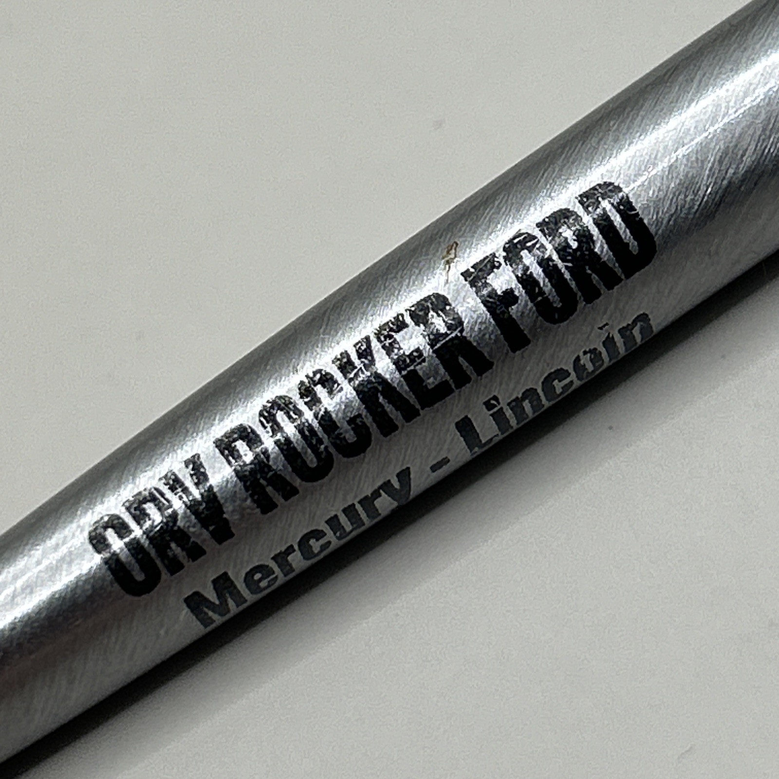 VTG Ballpoint Pen ORV ROCKER FORD Mercury Lincoln Harlan Iowa