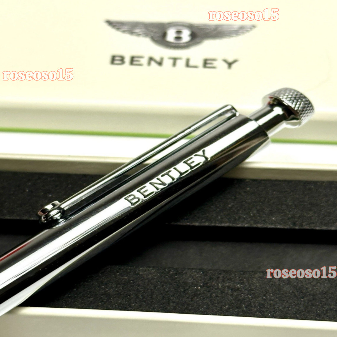 Bentley Ballpoint Silver Pen Collectors Edition New With Box Exclusive Gift💎