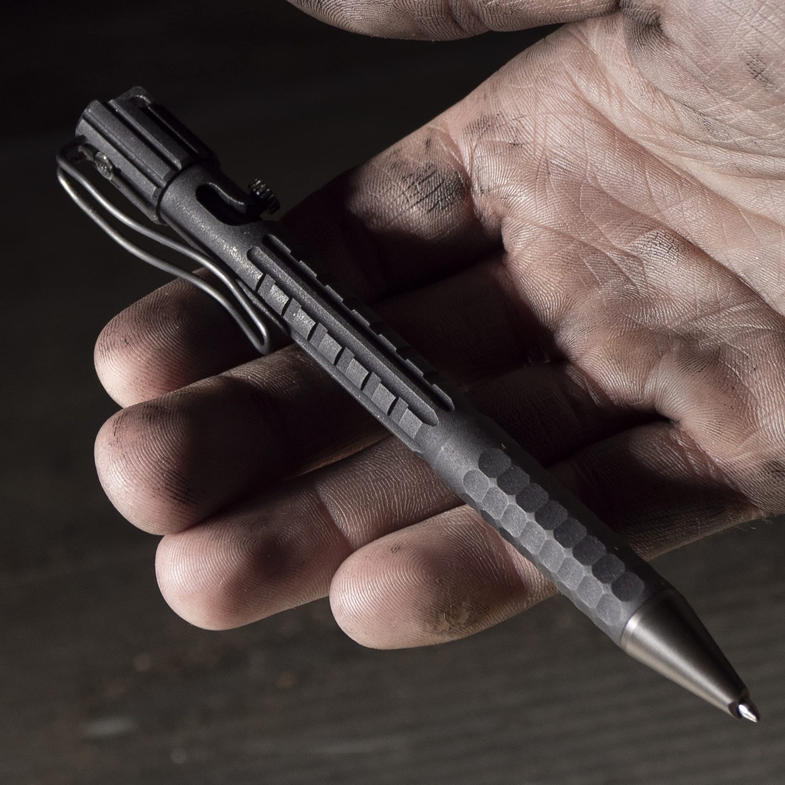 Rite In The Rain All-Weather Readiness Metal Tactical Pen Bolt-Action Clicker