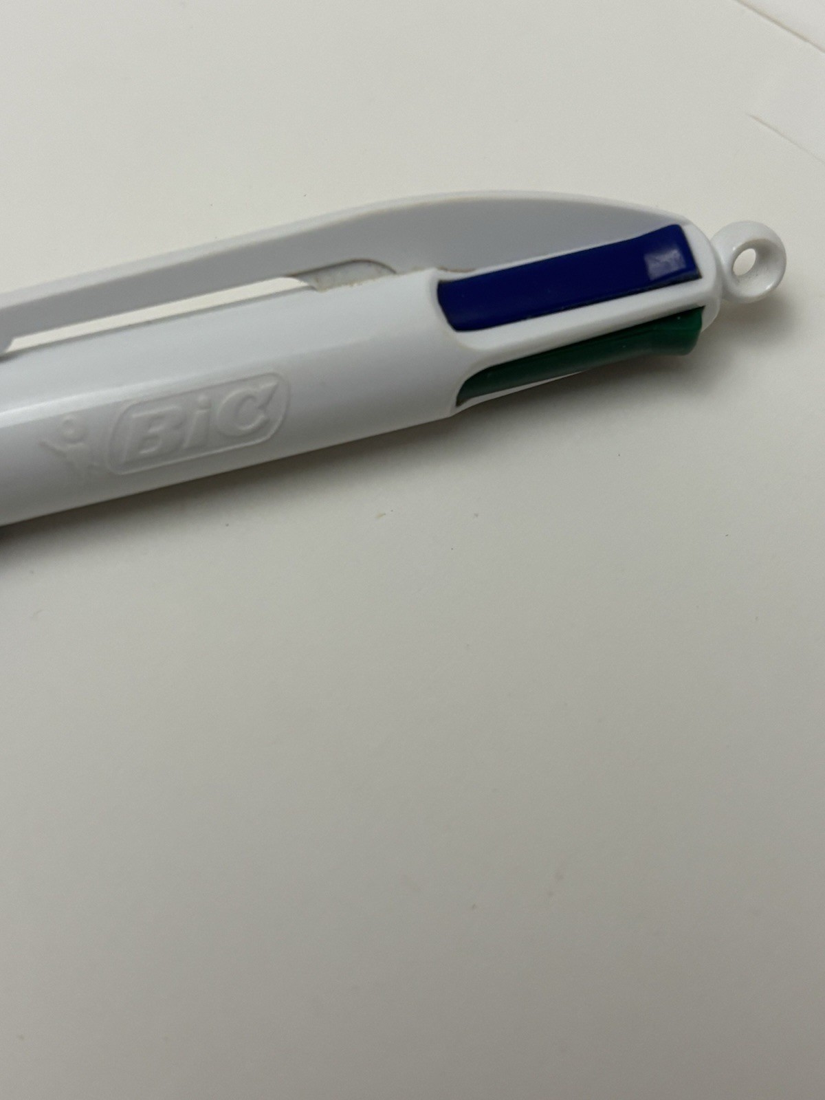Tunisia BIC Ballpoint Pen 4 Color Mechanism Writes Works Blue Green Black Red