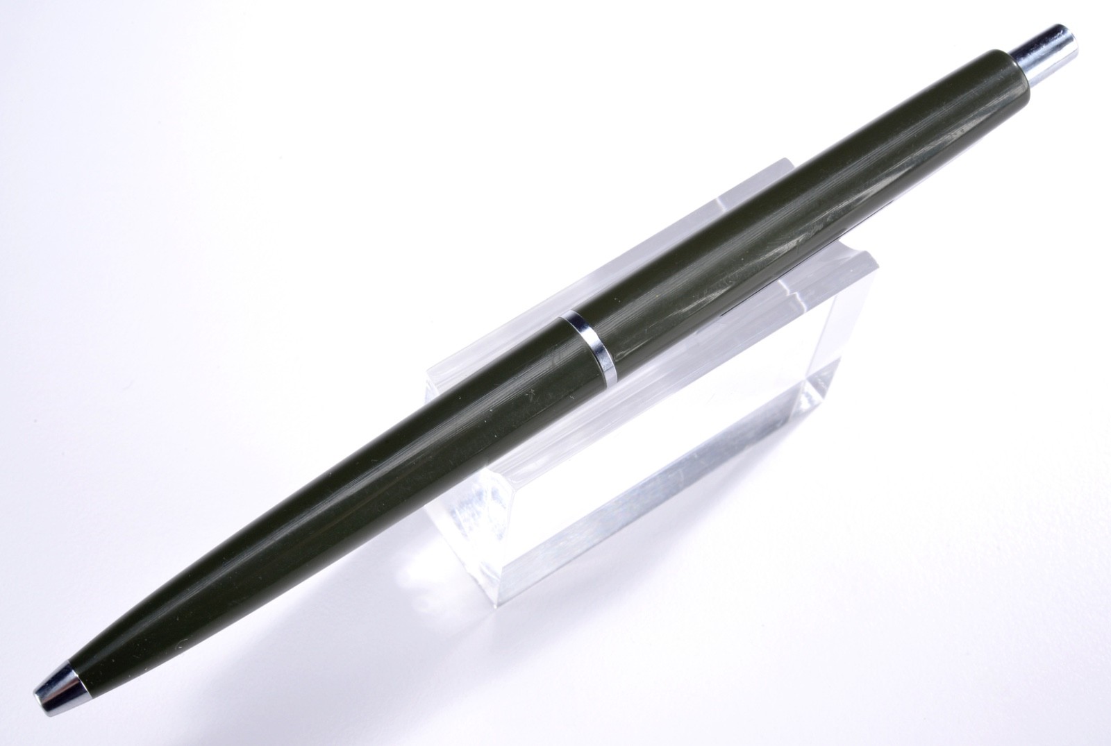 Vintage (c1966) Paper-Mate Ballpoint Hunter Green Pen – Mid-Century Modern #101