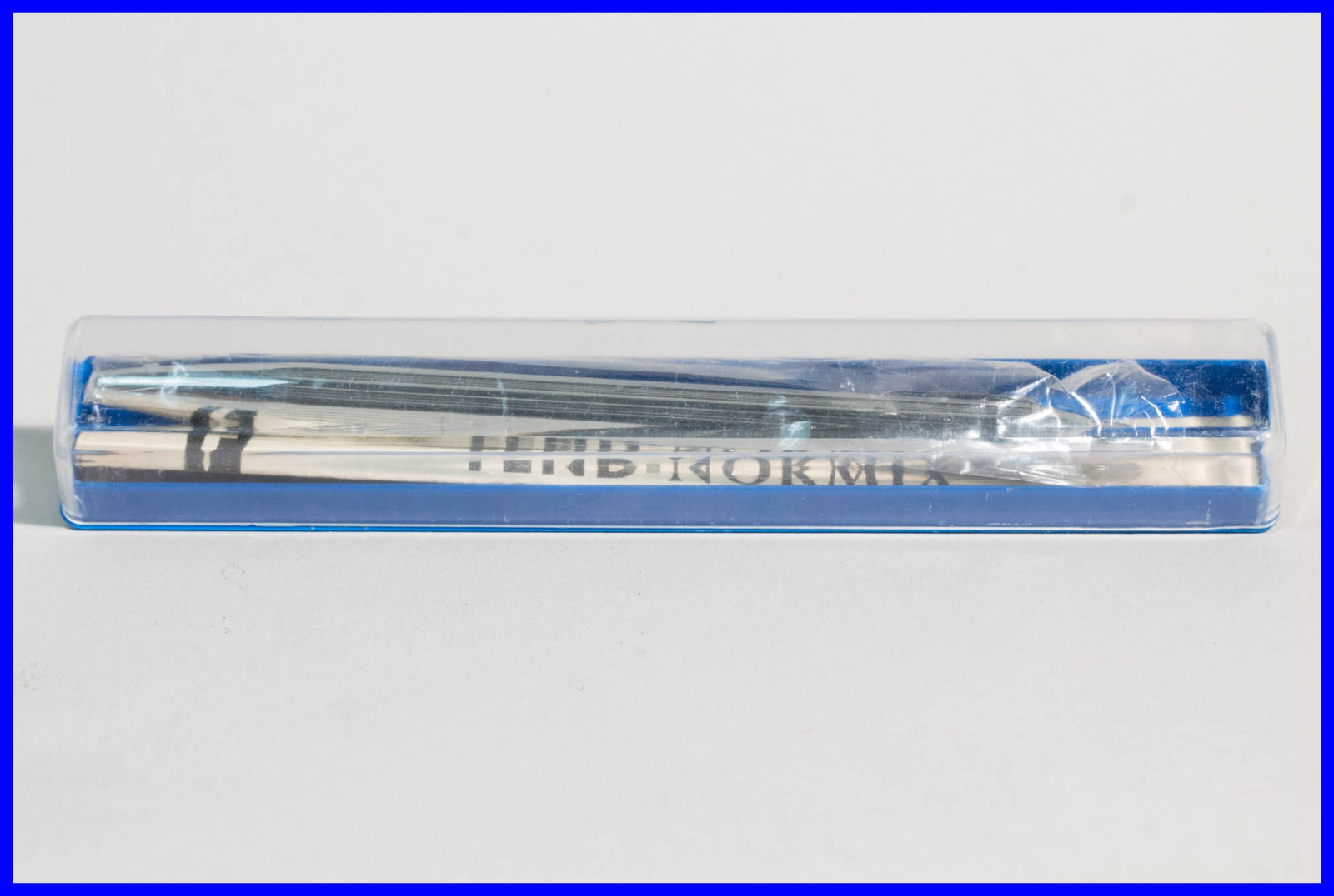 1960er Fend Ballpoint Pen IN Chrome, Vollmetal, Octagonal Unbrührt IN The Boxed