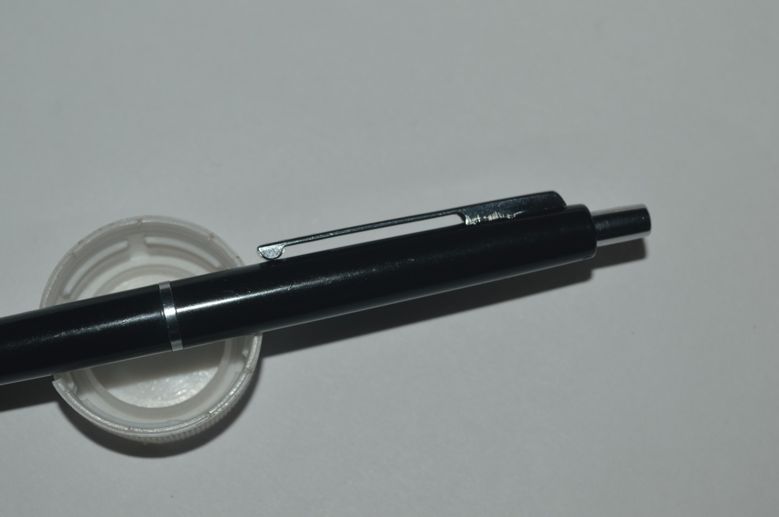Paper Mate #355 MALIBU Ballpoint Pen Black Color Made In USA Circa 1980s Square