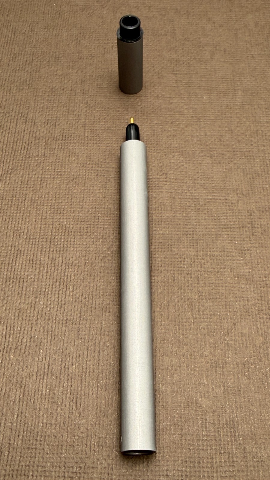 Parafernalia AL115 Ballpoint Pen Compact Size – Titanium – New Old Stock