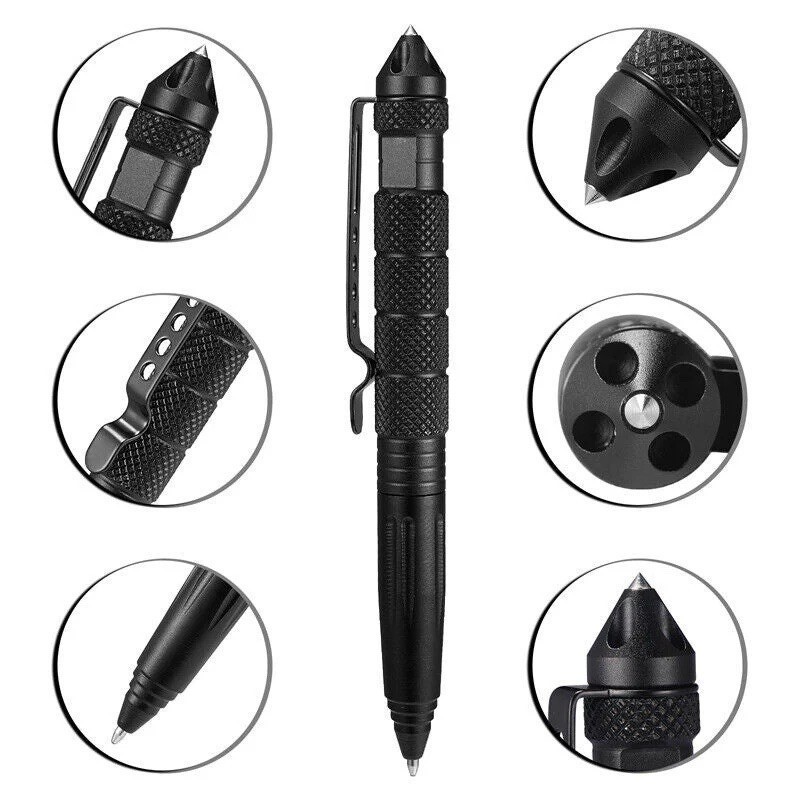 Tactical Pen 1 Pc Aluminum Alloy w/ Glass Breaker