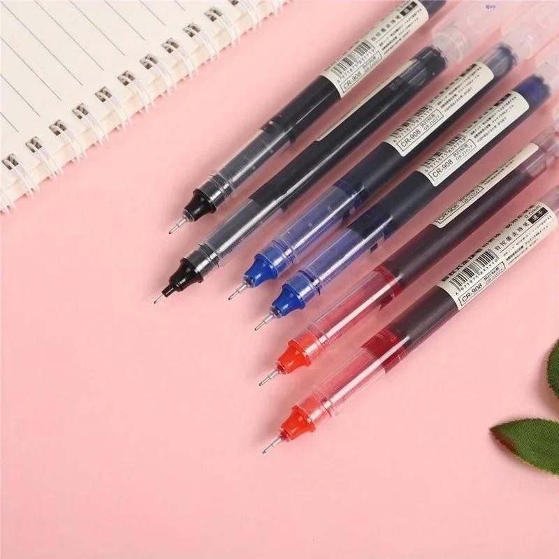 10pcs Needle-tip Gel Pens – Sleek, Smooth Writing Tools for School or Office Use