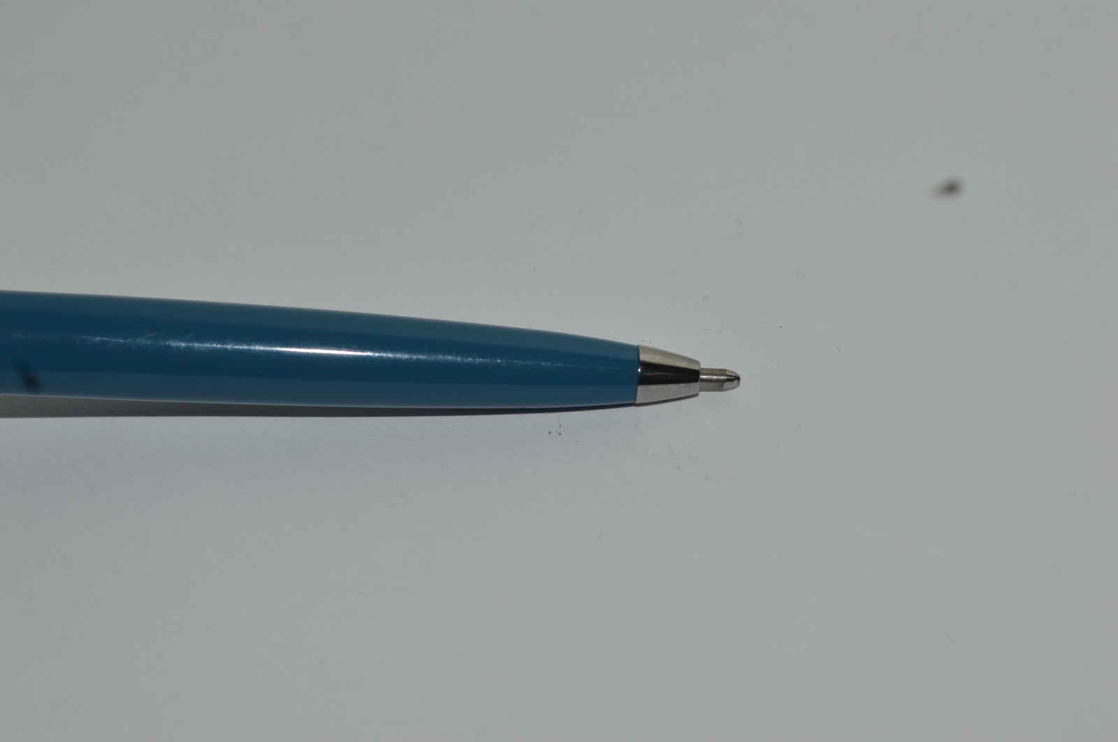 PAPER MATE Profile #2 Reg Grip Ball Pen NOS Blue Barrel Made In Mexico 1990’s