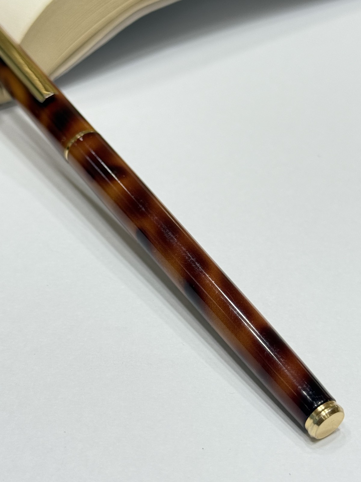 Fountain Pen Brown Marble Body XF Nib