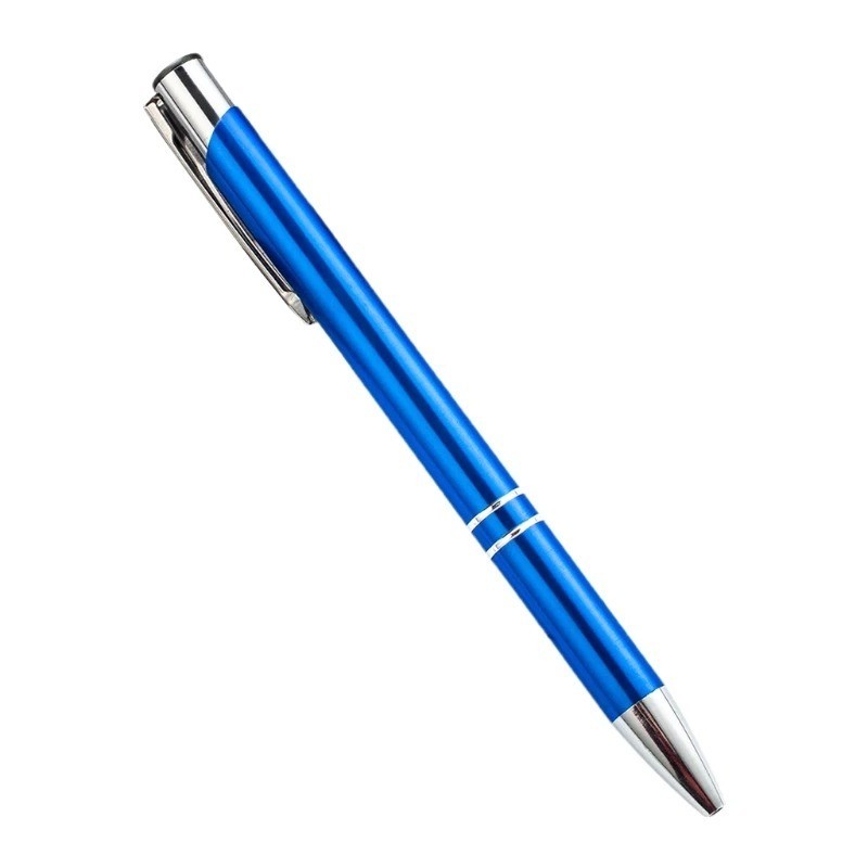 Luxury Full Metal Ballpoint Pen 1mm Black Ink Gel Pen Office Writing Stationery