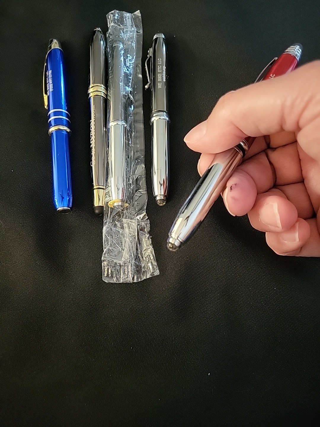 Lot of 5 Adler Stylist – LED Flashlight (4 Pens) Pens – See Description
