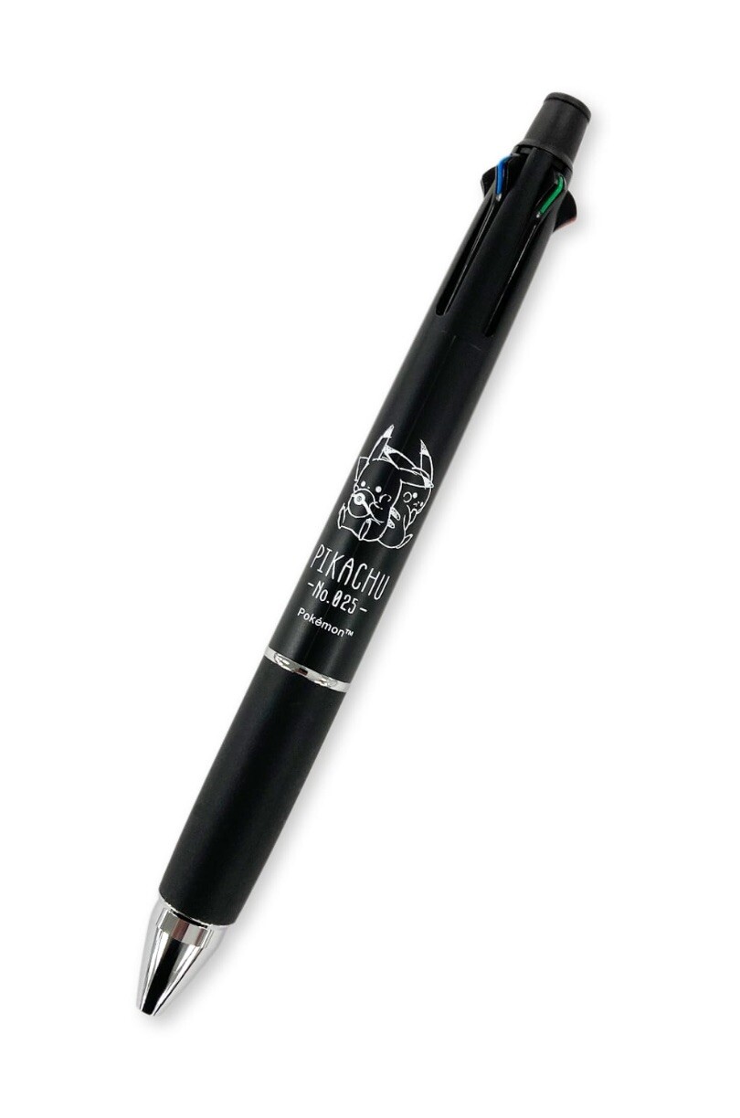 Jetstream 4&1 Pokemon Pikachu Ballpoint Pen (Black Red Blue Green) And Pen