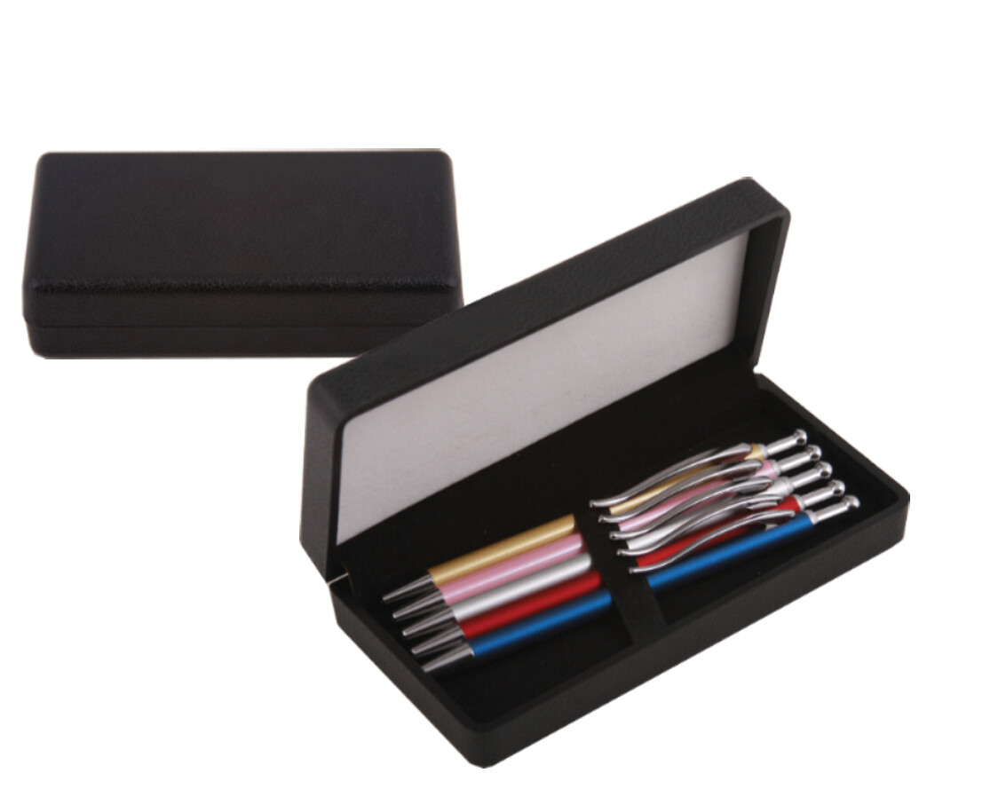 Slim Metal Click Ballpoint Pen Set (TS-7030 Set)