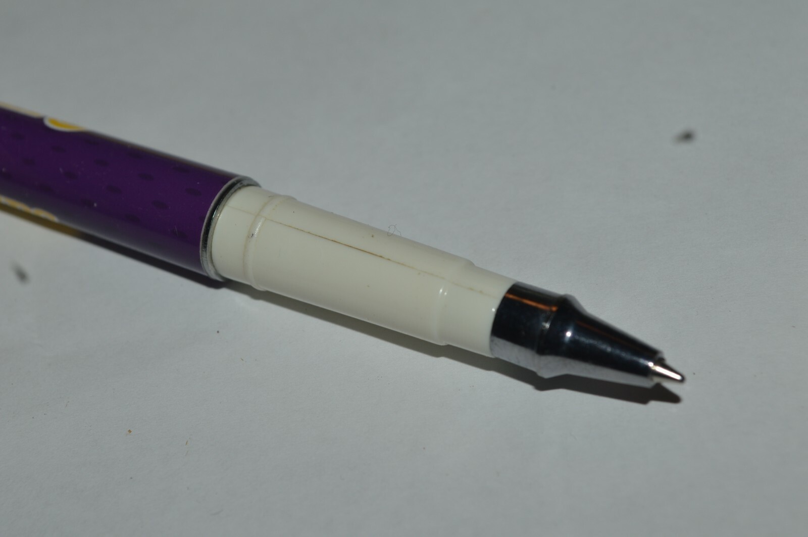LOS ANGELES LAKERS Ballpoint Pen National Design Purple Used Very Good