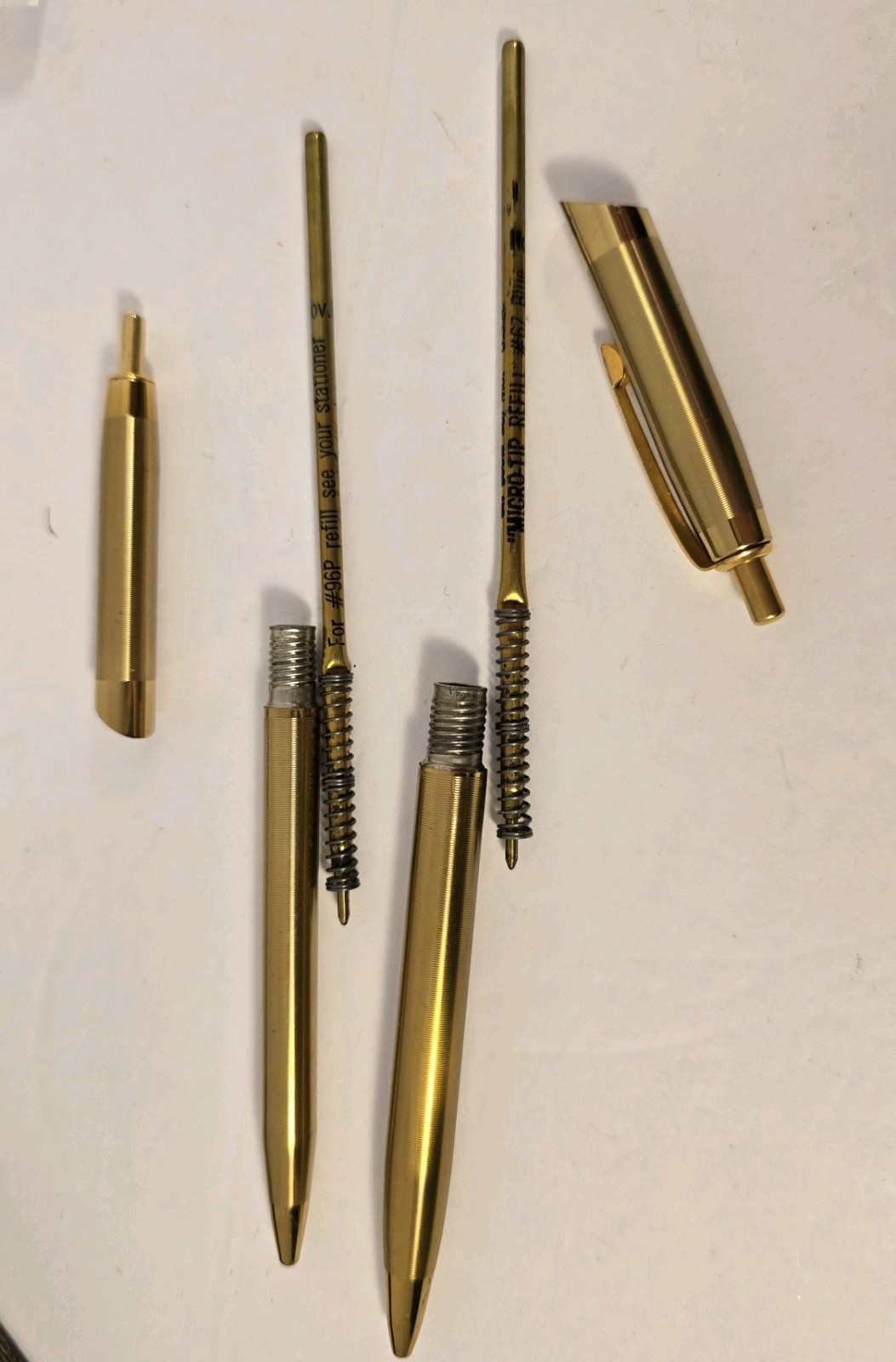Vintage Ritepoint Gold Pen Set