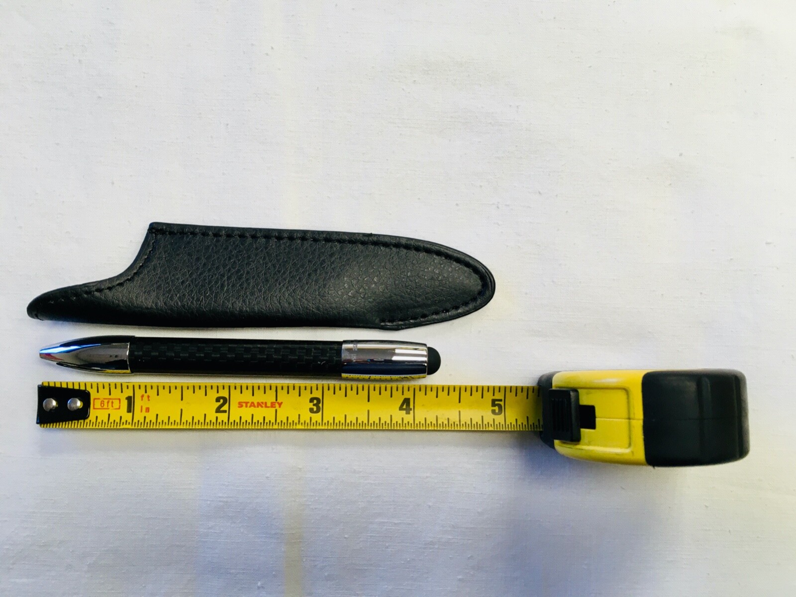 Monteverde M1 Carbon Fiber Stylus Pen Black Chrome Trim NEW in Box