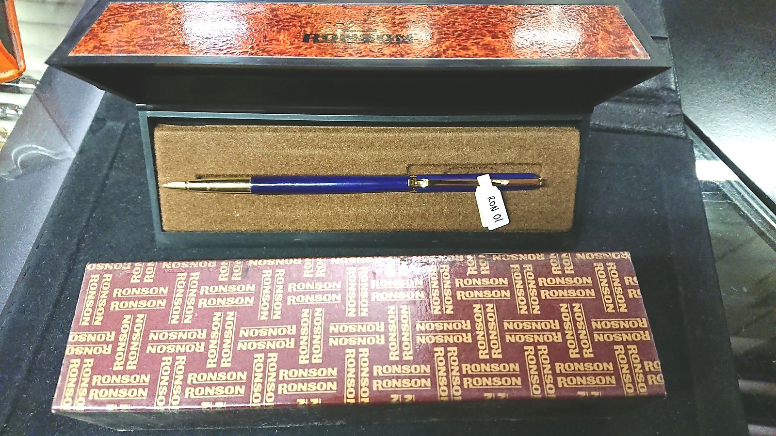 RONSON BLUE BALLPOINT PEN
