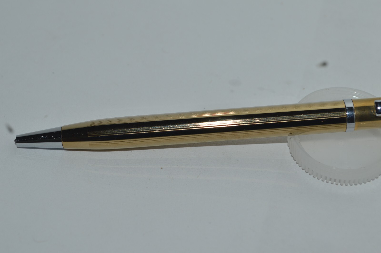 QUILL Ballpoint Pen Engraved Jerry W Sandel New Mexico State Symbol New Old Pen