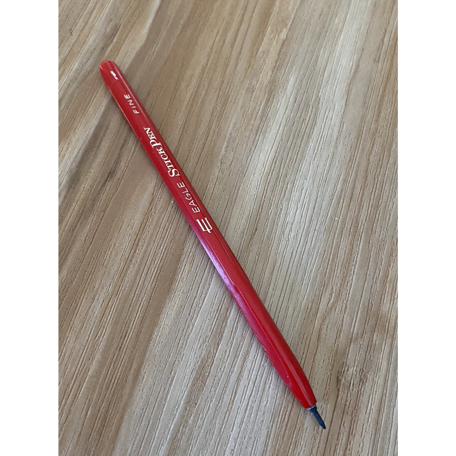 Vintage Eagle Stick Pen Fine Leaded Plastic Pencil USA