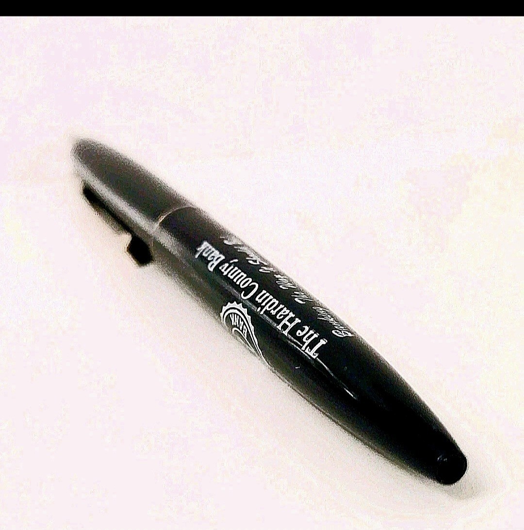 Vintage Bic Clic Hardin County Bank Promotional Ballpoint Click Pen Blue Mexico