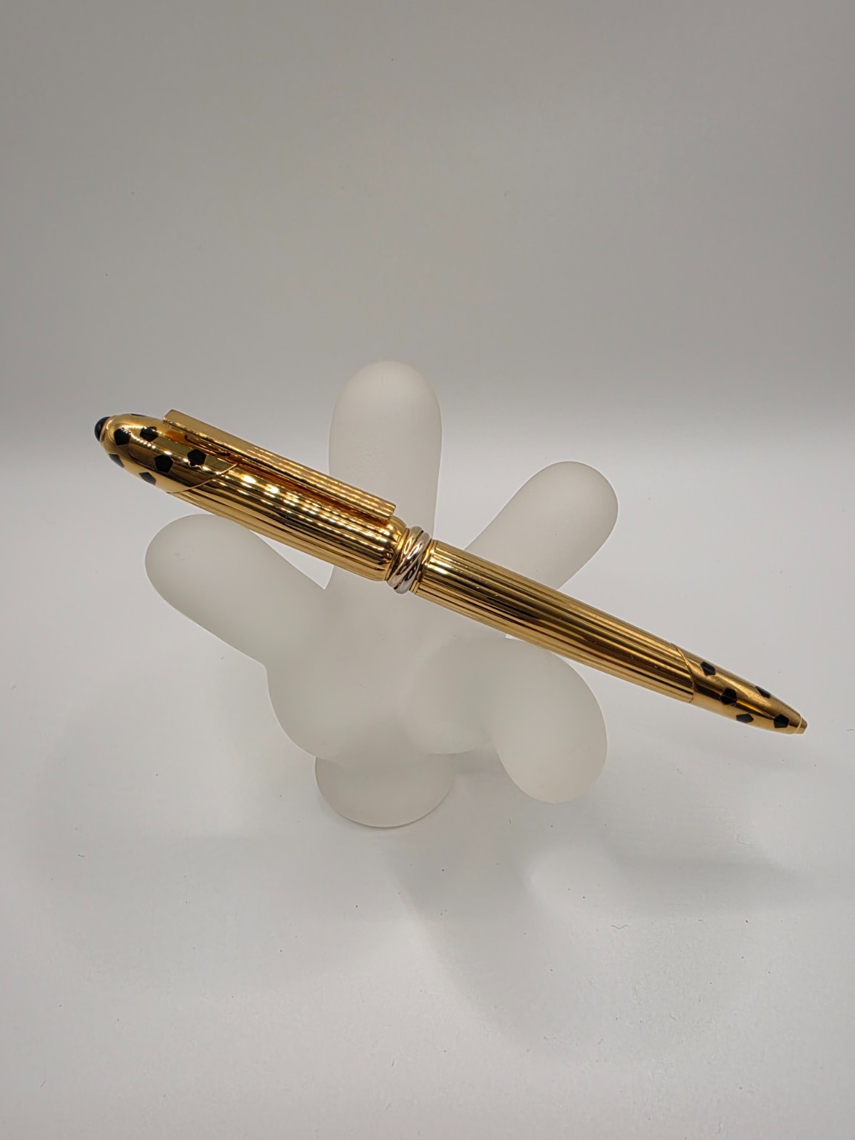 Cartier Panthere Trinity Rings Gold Ballpoint Pen – Used Good – France 1990