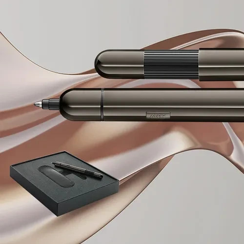 Lamy Pico Ruthenium Special Edition Gift Set Brand New In Gift Box/Leather Pouch