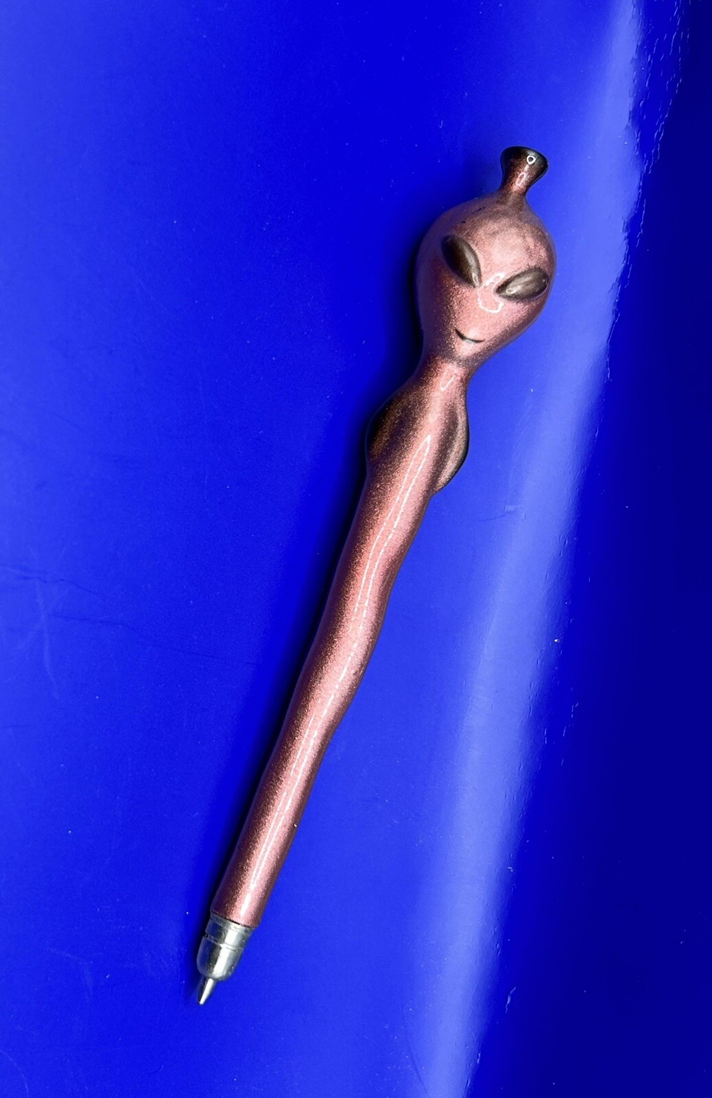 Vintage Alien Novelty Ink Pen – Ink Is Dry – Collectible Item – Not Writing 70s?