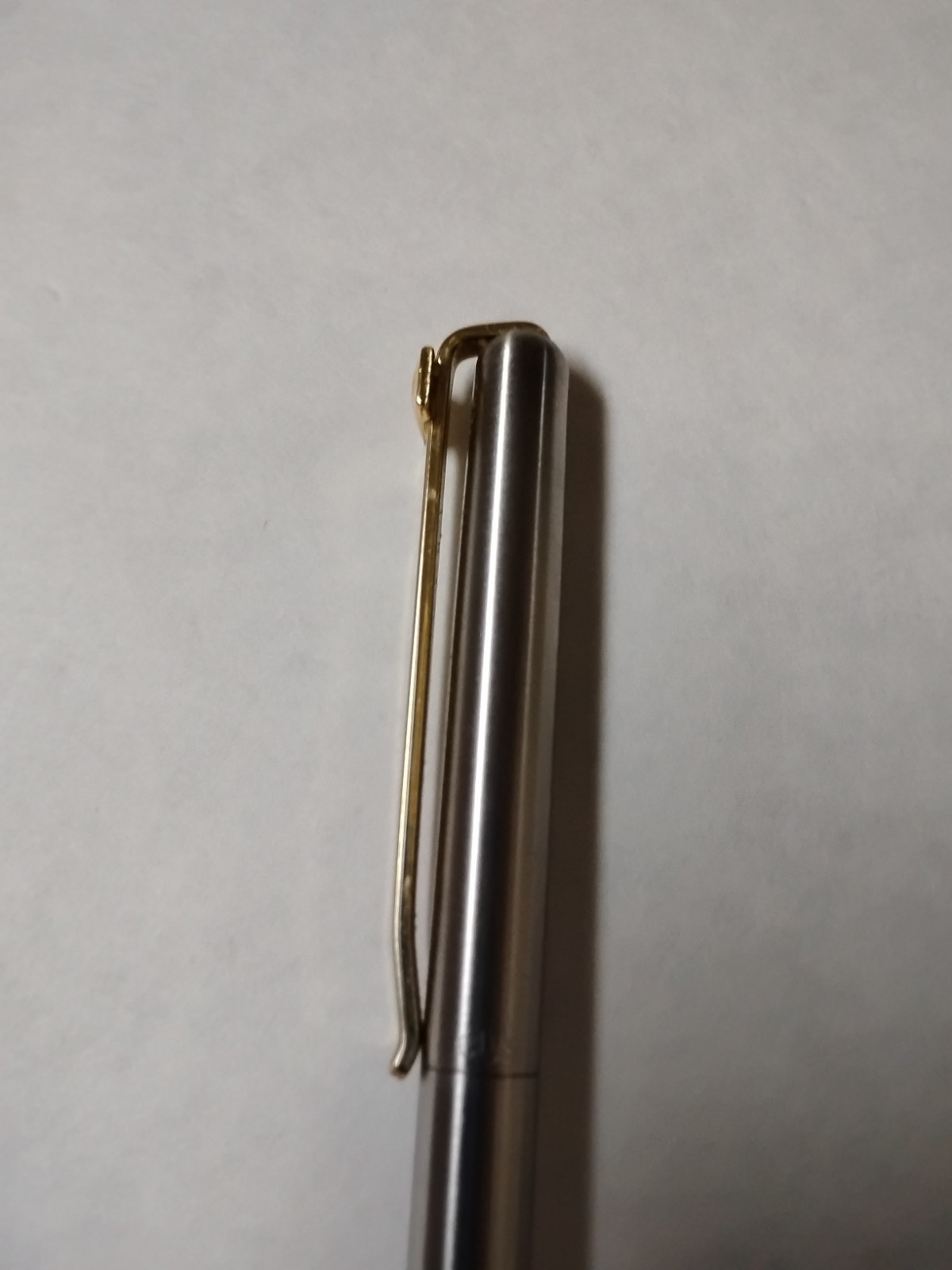 Vintage Elysee Ballpoint Pen Silver-Nestle Logo Made in Germany #85