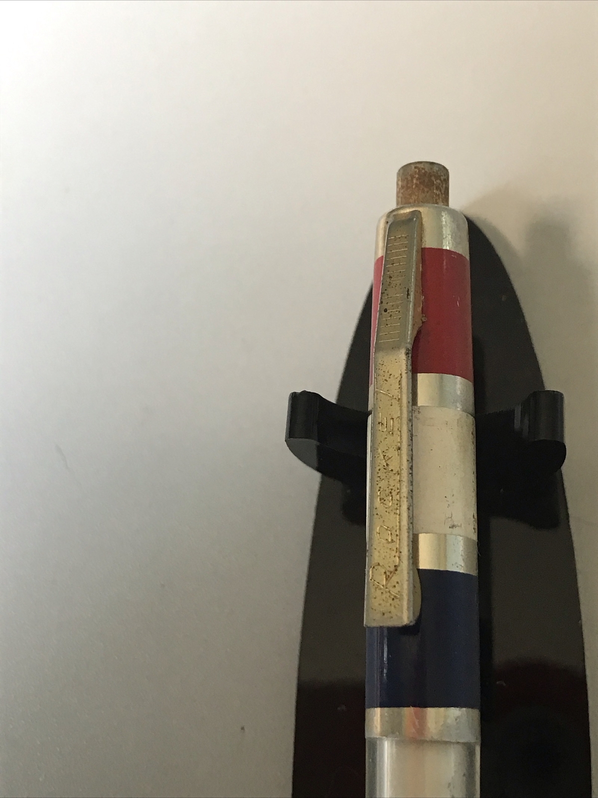 VTG RWB Rocket Ballpoint Pen Consolidate Election Service Salina Kansas A260